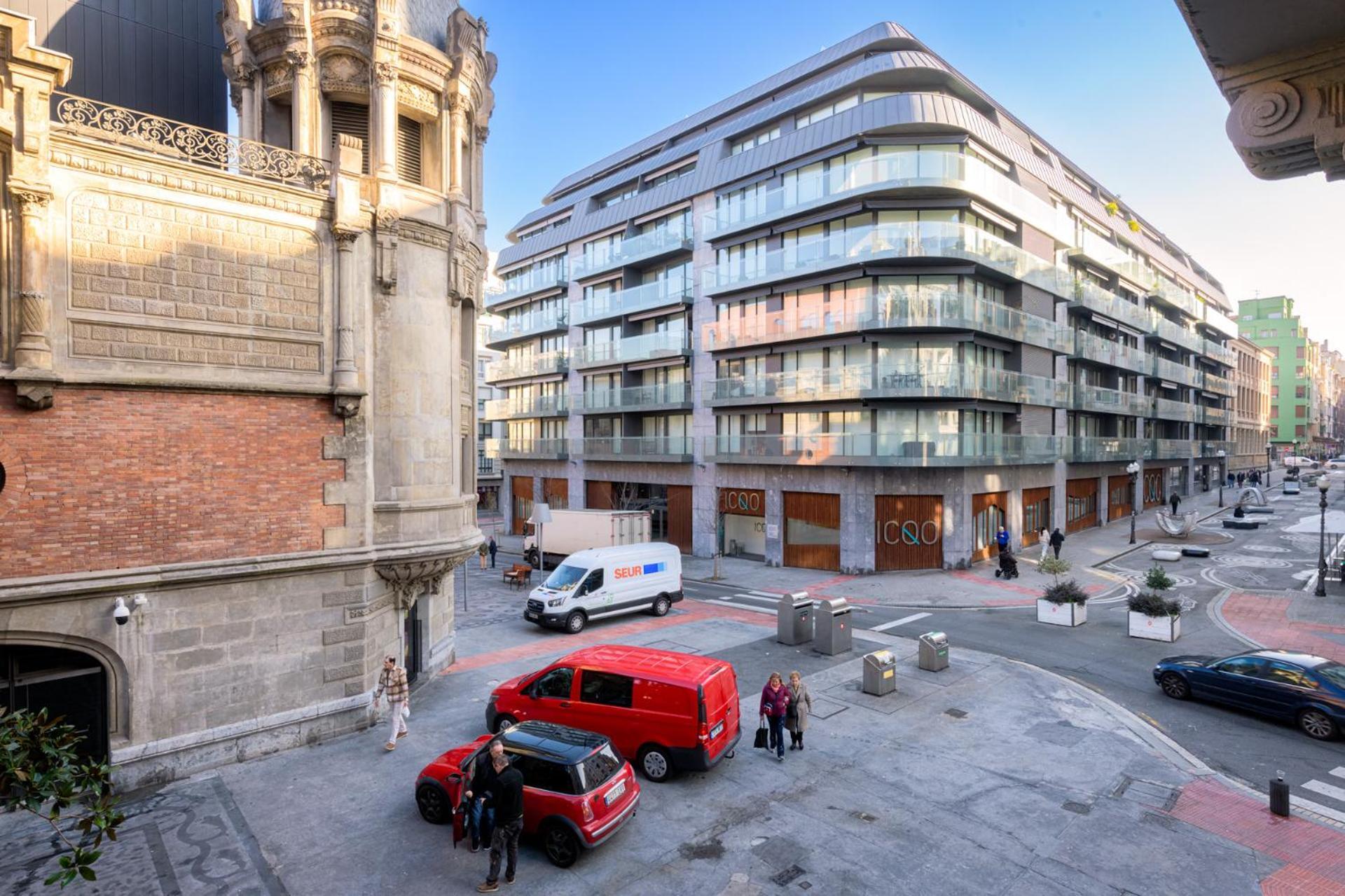 Nuevo Lujo Centro De Bilbao + Wifi . Parking Apartment ภายนอก รูปภาพ